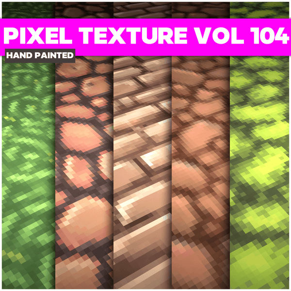 Pixel Textures Collection - LowlyPoly