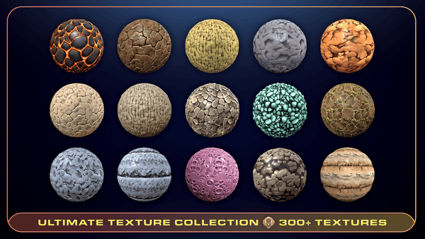 Mega Bundle 2 - 300+ Texture Collection