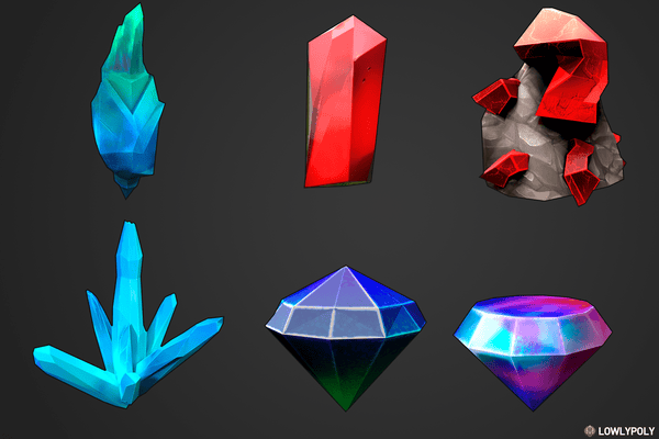 Stylized Crystal Collection