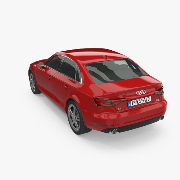 2016 Audi A4 Sedan - LowlyPoly