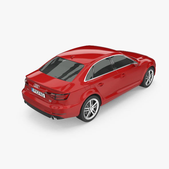 2016 Audi A4 Sedan - LowlyPoly