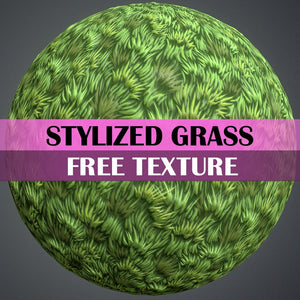 Stylized Grass Texture - LowlyPoly