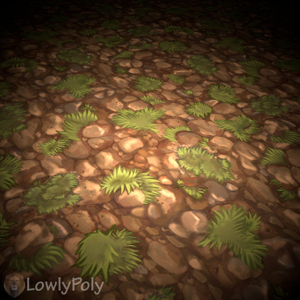 Rocks Vol.11 - Hand Painted Texture Pack - LowlyPoly