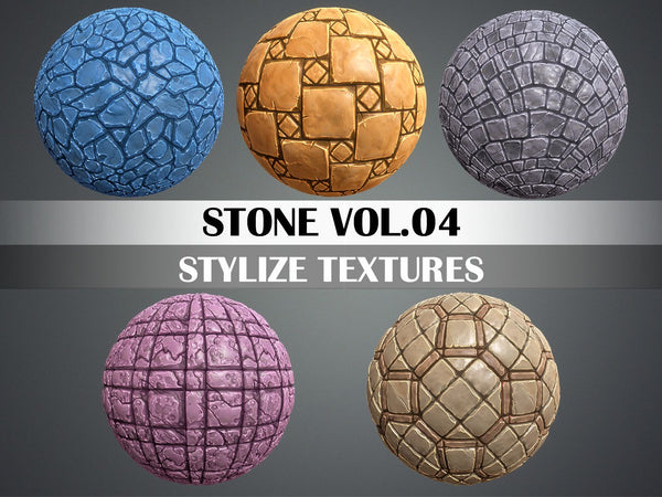 Stylized Texture Pack - VOL 1 - LowlyPoly