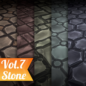 Stone Tile Vol.7 - Hand Painted Texture Pack