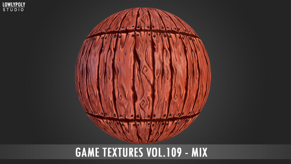 Mix Vol.109 - Stylized Textures - LowlyPoly