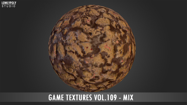 Mix Vol.109 - Stylized Textures - LowlyPoly