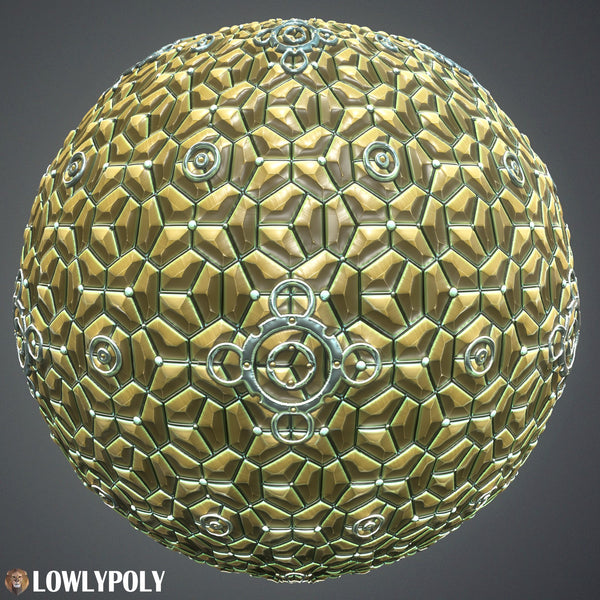 Scifi Vol.83 - Game PBR Textures - LowlyPoly