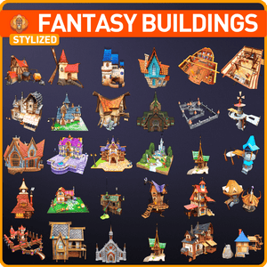 Stylized Fantasy Buildings