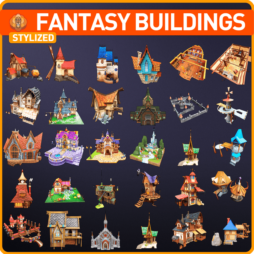 Fantasy Buildings and Structures