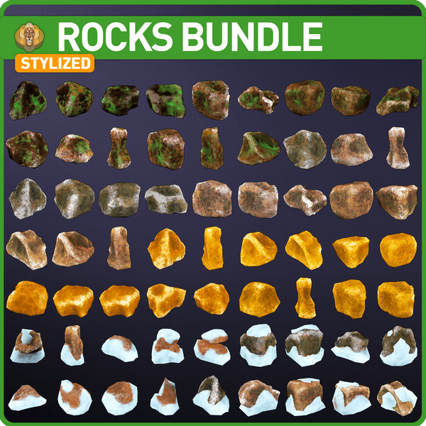 Stylized Rocks Bundle