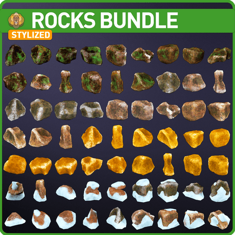 Stylized Rocks Bundle