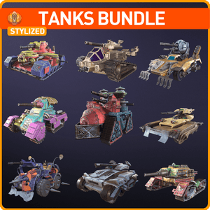 Stylized Tanks Bundle