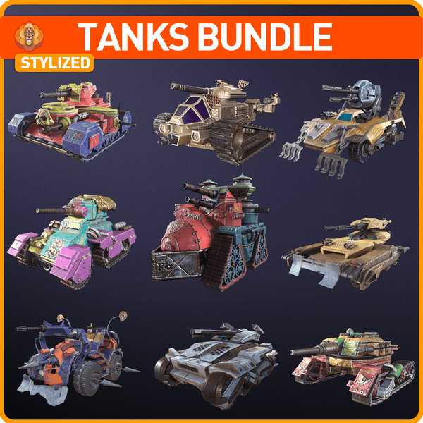 Stylized Tanks Bundle