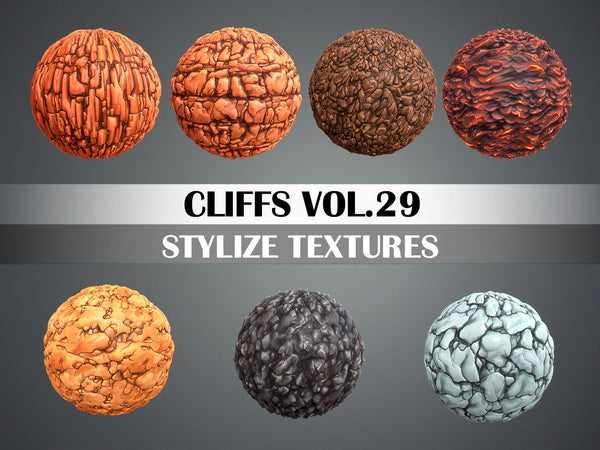 Stylized Texture Pack - VOL 3 - LowlyPoly