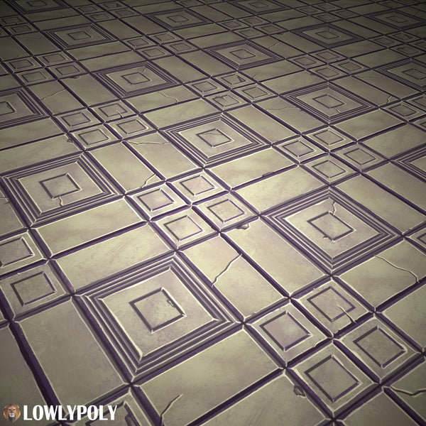 Tiles Vol.66 - Game PBR Textures - LowlyPoly