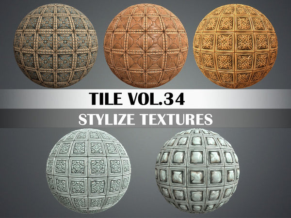 Stylized Texture Pack - VOL 4 - LowlyPoly