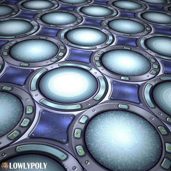 Scifi Vol.80 - Game PBR Textures - LowlyPoly