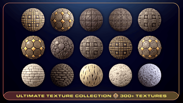 Mega Bundle 2 - 300+ Texture Collection