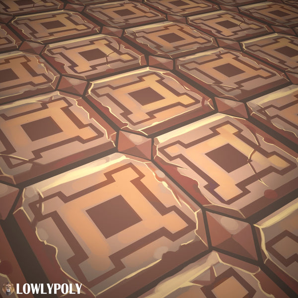 Tiles Vol.69 - Game PBR Textures - LowlyPoly
