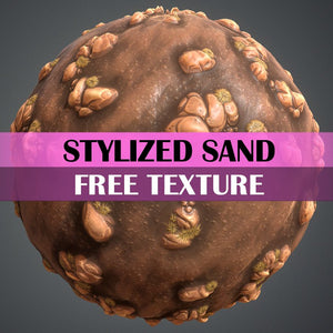 Stylized Sand Texture - LowlyPoly