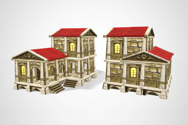 Rome RTS Fantasy Buildings - LowlyPoly
