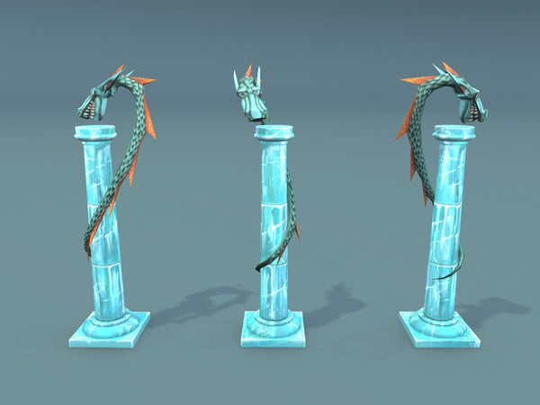 Stylized Fantasy Pillars