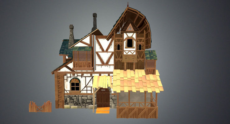 Medieval House – LowlyPoly