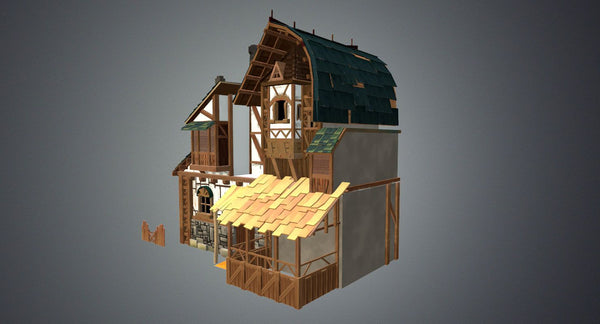 Medieval House - LowlyPoly