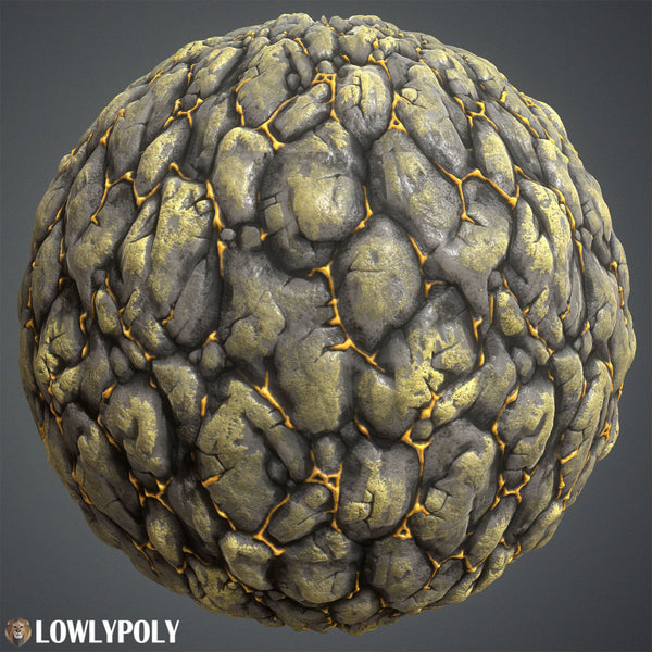 Stylized Rocks Texture - LowlyPoly