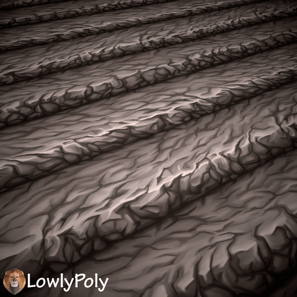 Ground Vol.48  - Hand Painted Textures - LowlyPoly