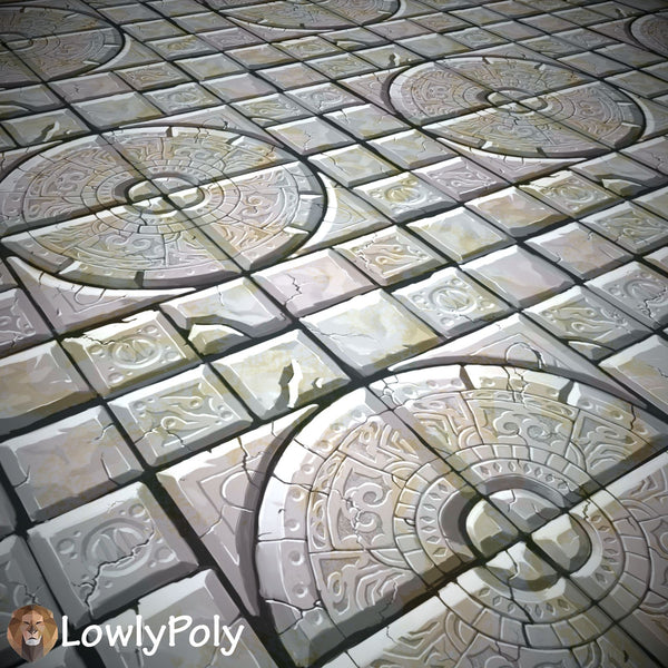 Mix Vol.47 - Hand Painted Texture Pack - LowlyPoly