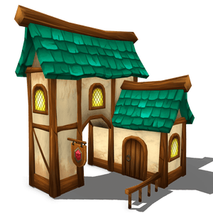 Fantasy House 8 - LowlyPoly