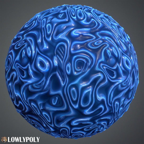 Water Vol.36 - Hand Painted Textures - LowlyPoly