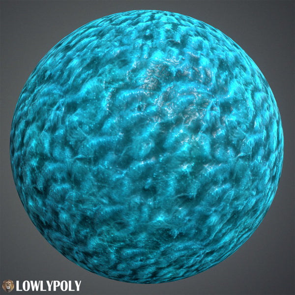 Water Vol.36 - Hand Painted Textures - LowlyPoly