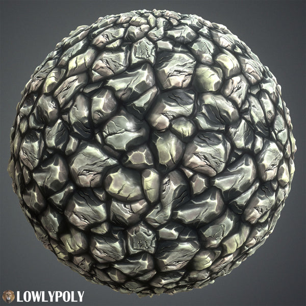 Mix Vol.38 - Hand Painted Textures - LowlyPoly