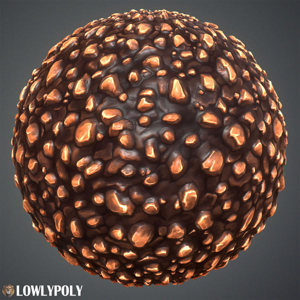 Rocks Vol.11 - Hand Painted Texture Pack - LowlyPoly