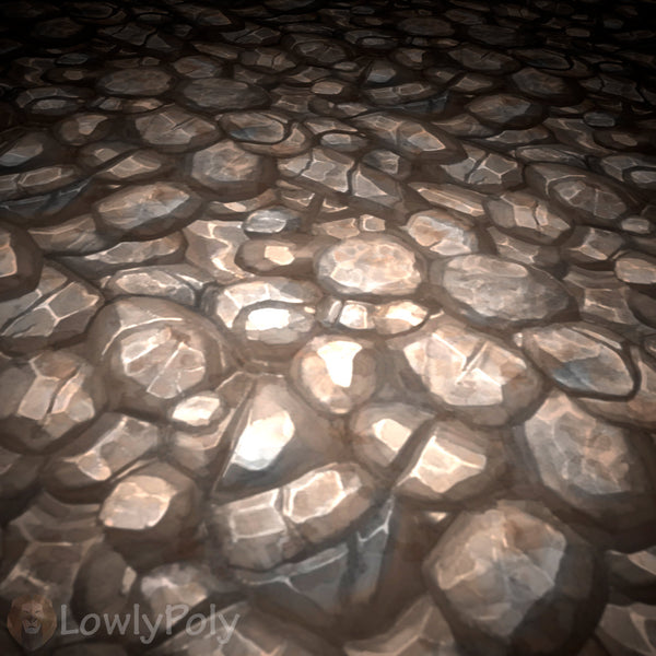 Rocks Vol.15 - Hand Painted Texture Pack - LowlyPoly