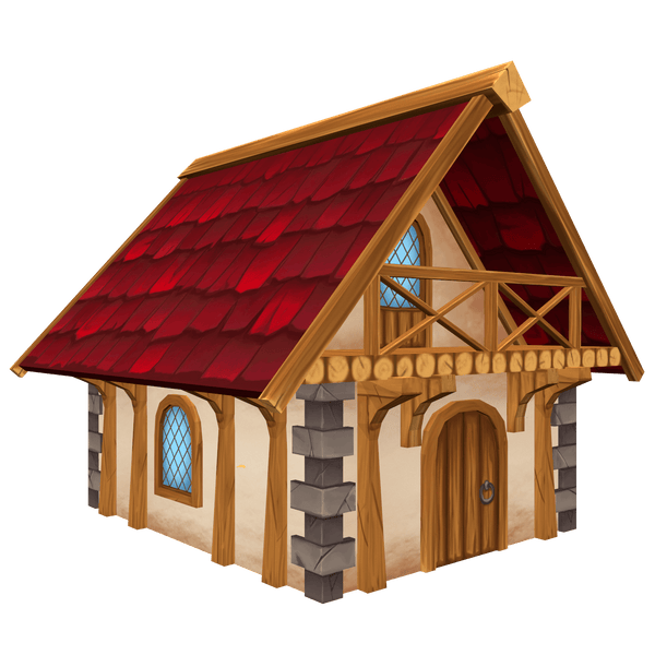 Fantasy House 3 - LowlyPoly