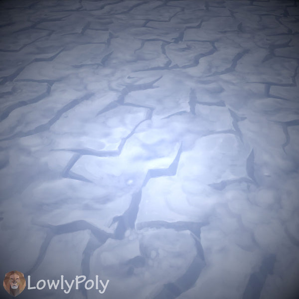 Snow Vol.20 - Hand Painted Texture Pack - LowlyPoly