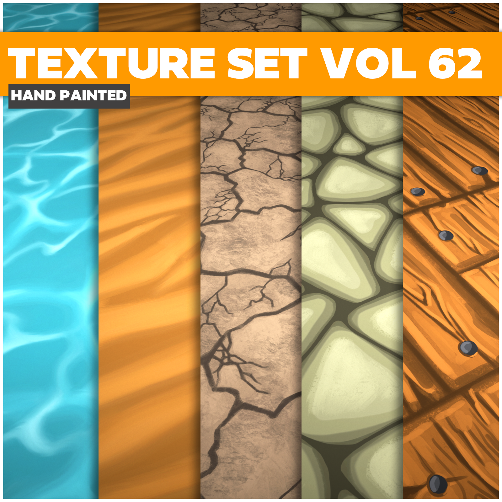 Terrain Vol.62 - Game PBR Textures - LowlyPoly