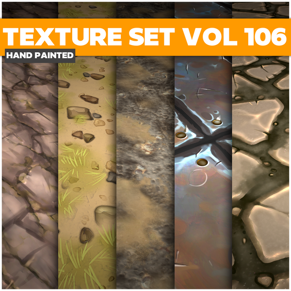 Ground Vol.106 - Game PBR Textures - LowlyPoly