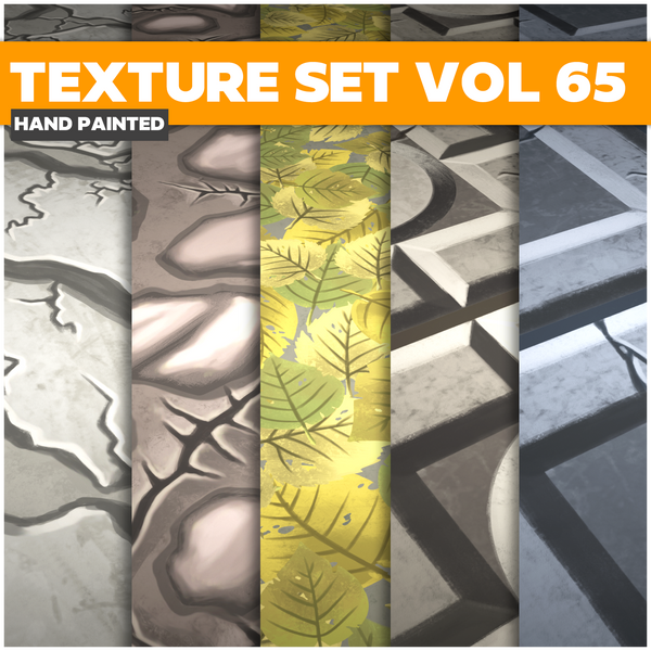 Mix  Vol.65 - Game PBR Textures - LowlyPoly