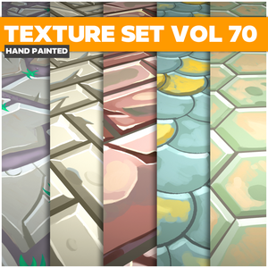 Mix  Vol.70 - Game PBR Textures - LowlyPoly