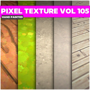 Pixel Vol.105 - Game PBR Textures - LowlyPoly