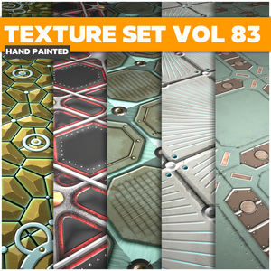 Scifi Vol.83 - Game PBR Textures - LowlyPoly