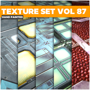 Scifi Vol.87 - Game PBR Textures - LowlyPoly