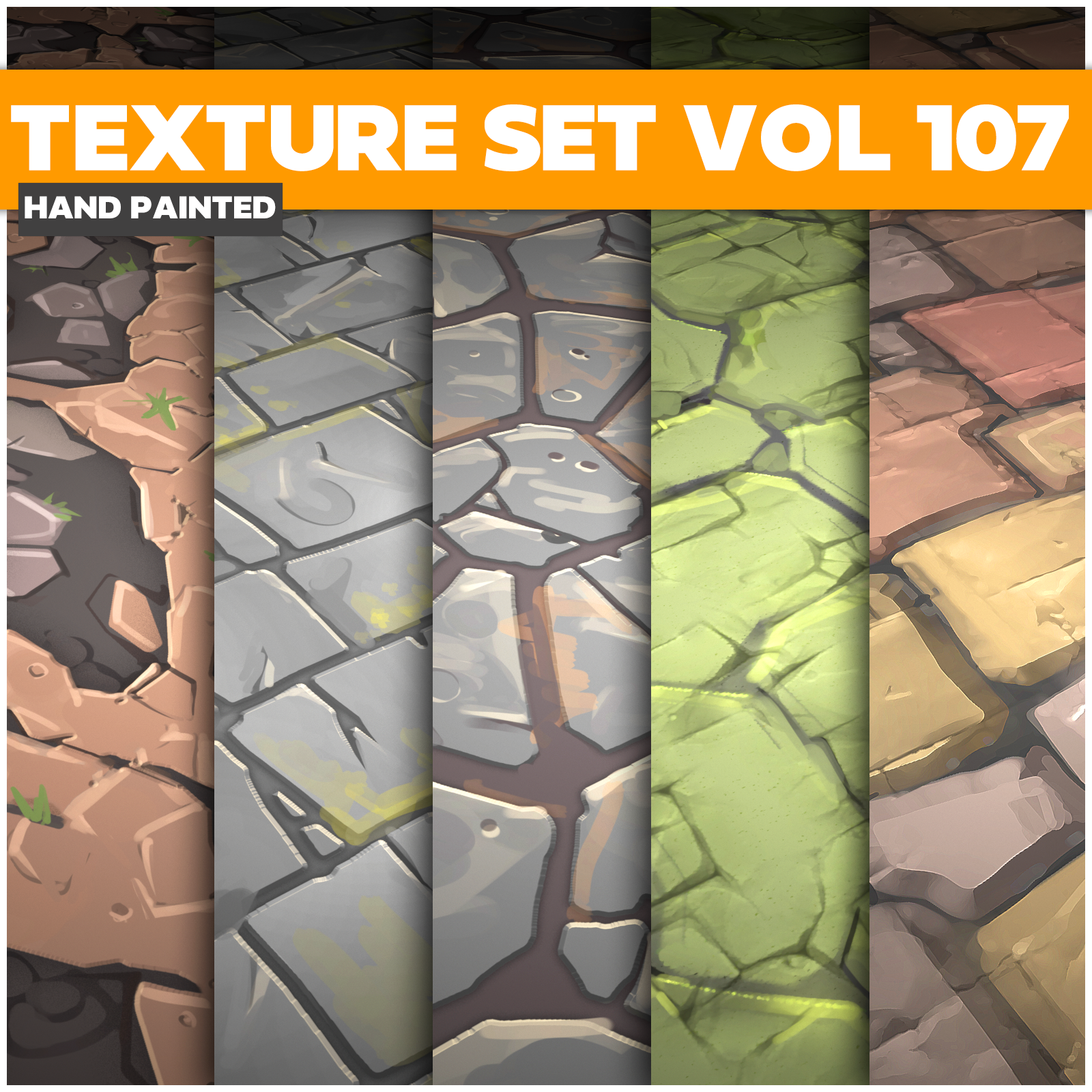Ground Vol.107 - Game PBR Textures - LowlyPoly