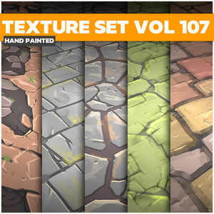 Ground Vol.107 - Game PBR Textures - LowlyPoly