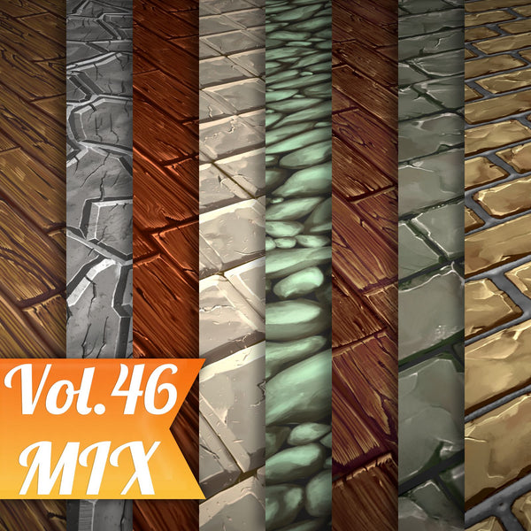 Stylized Texture Pack - VOL 5 - LowlyPoly